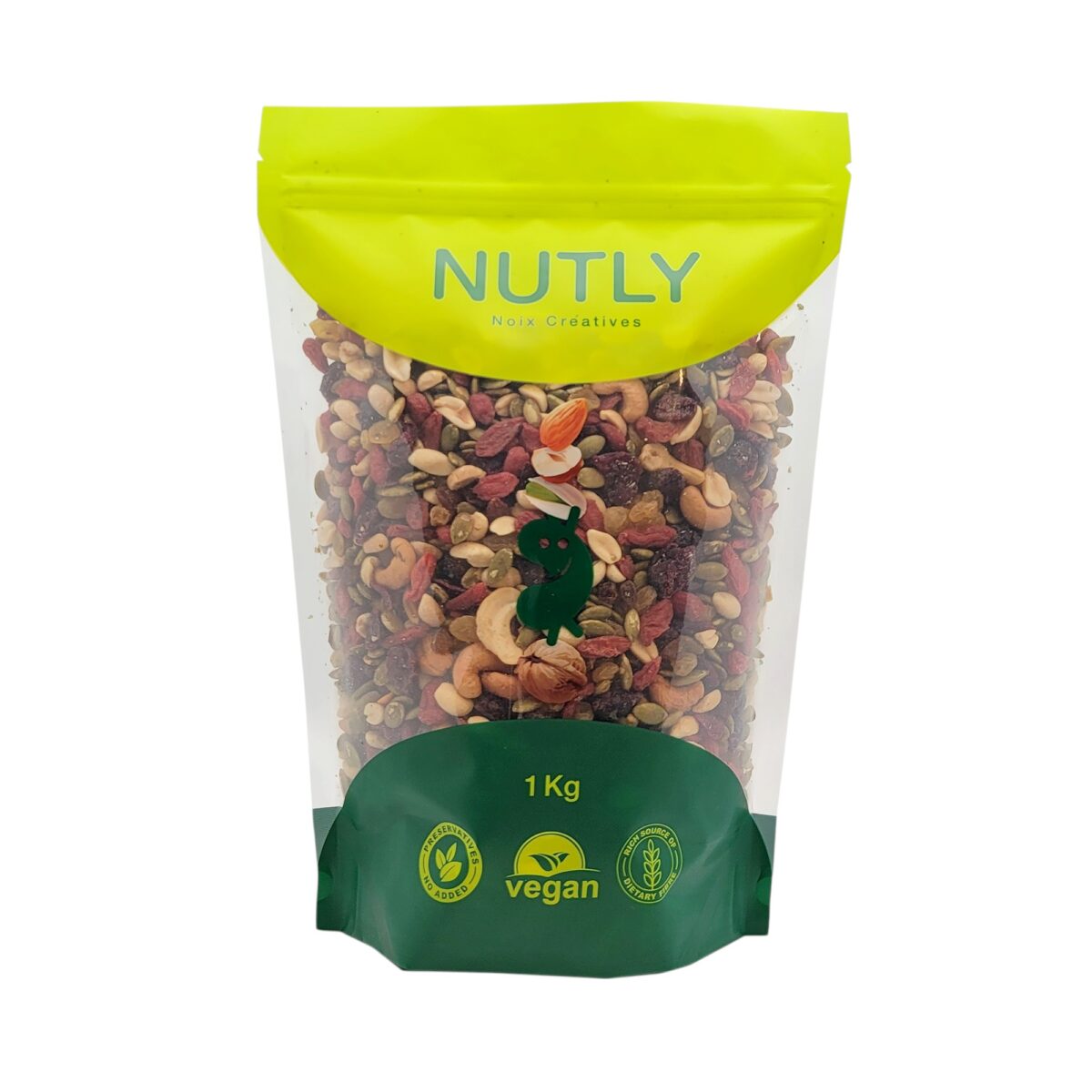 Nutly High Quality Fusion Berry Mix – Tart-sweet dried berries blend for antioxidant-rich snacking and baking