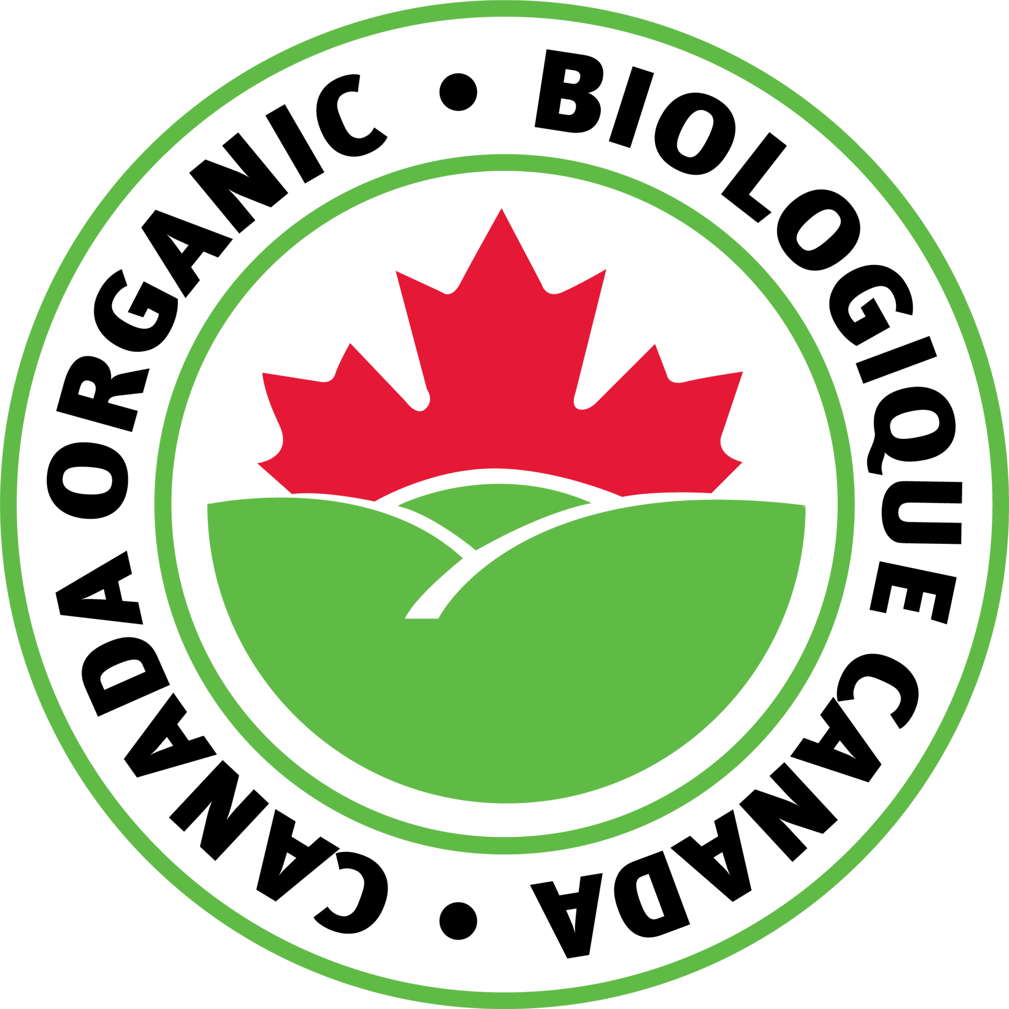 Organic logo canada