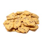 Corn Chips with Flax Seeds