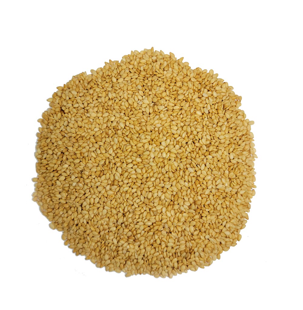 Dry Roasted Hulled Sesame Seeds
